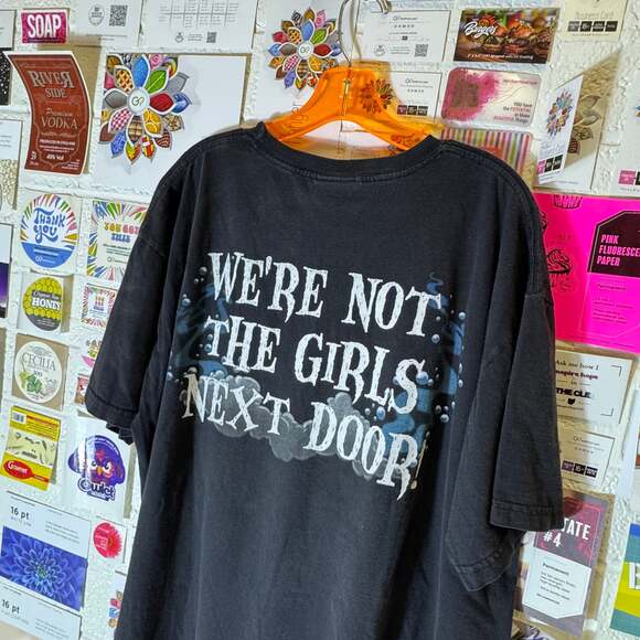 Vintage 90s Disney Villains Bad Girls Nightmare Double Sided Graphic T-Shirt - Picture 4 of 6